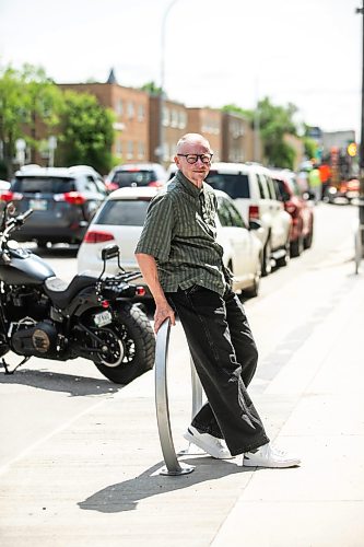 MIKAELA MACKENZIE / FREE PRESS
	
Ande Brown, who is set to premiere his latest short film "Half Naked" at the Gimli International Film Festival, on Tuesday, July 21, 2026.

For Ben W story.
Free Press 2026