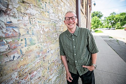 MIKAELA MACKENZIE / FREE PRESS
	
Ande Brown, who is set to premiere his latest short film "Half Naked" at the Gimli International Film Festival, on Tuesday, July 21, 2026.

For Ben W story.
Free Press 2026