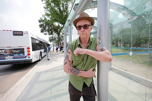 Ruth Bonneville / Free Press

Local Hit by Scooter 

Photo is McKenna at his bus stop on Main Street at Broadway. 

Mike McKenna was hit by a passing scooter while exiting a transit bus on Main Street recently.  Hie suffered scrapes and bruises but is concerned it could’ve been worse.  

See story

July 22nd,  2026