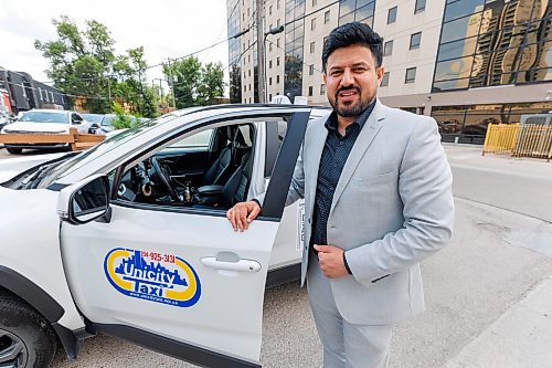 MIKE DEAL / FREE PRESS
Abhishek Tara, general manager of Unicity Taxi.
Unicity and Duffy’s have pledged to fire any taxi driver proven to be violent or displaying inappropriate behaviour towards Indigenous passengers.
Reporter: Gabrielle Piche
250619 - Thursday, June 19, 2025.