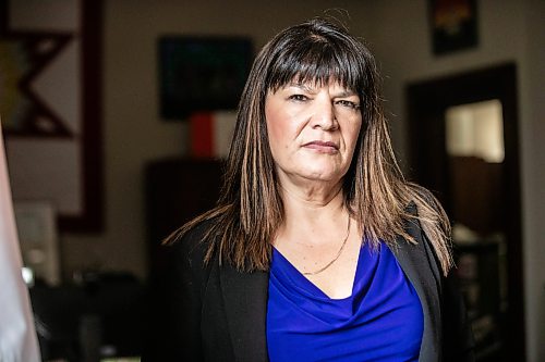 MIKAELA MACKENZIE / FREE PRESS
	
Minister Bernadette Smith in her office on Thursday, July 23, 2026. 

For Scott B story.
Free Press 2026