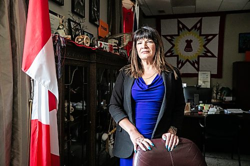 MIKAELA MACKENZIE / FREE PRESS
Minister Bernadette Smith in her office on Thursday, July 23, 2026.
For Scott B story.
Free Press 2026