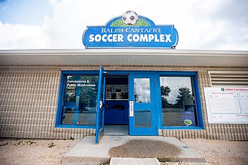 MIKAELA MACKENZIE / FREE PRESS

The Ralph Cantafio Soccer Complex on Monday, July 15, 2024. An athlete was reportedly gunned down outside the south Winnipeg soccer field after a tournament Saturday evening in what event organizers believe was a targeted shooting.

For Erik story.

