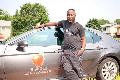 24072026
Kehinde Kingsley Odedun, co-founder of Apple Taxi, in Brandon on Friday.
(Tim Smith/The Brandon Sun)
