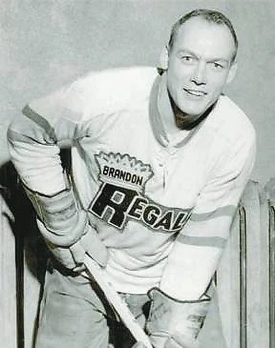 Norm Johnson of Moose Jaw spent both seasons with the Brandon Regals en route to playing 75 National Hockey League games in the regular season and playoffs. He played 943 regular season games in the old Western Hockey League, retiring after the 1970-71 season. (Brandon Sun file)