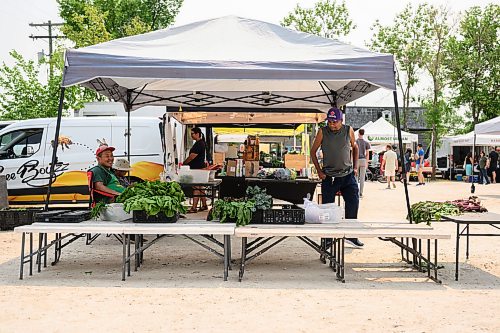 Mike Sudoma / Free Press
Fertile Farms is almost fully sold out at 130pm at the St Norbert Farmers Market Saturday afternoon
July 25, 2026