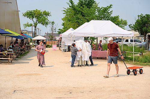 Mike Sudoma / Free Press
By 2:30pm the shoppers had left and the vendors have quickly packed up their booths at the St Norbert Farmers Market Saturday afternoon
July 25, 2026