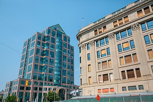 BROOK JONES/FREE PRESS
IG Wealth Management is relocating its headquarters from 447 Portage Ave. to 360 Main St. and putting its Portage Avenue building up for sale. Pictured: IG Wealth Management at 447 Portage Ave. in Winnipeg, Man., Wednesday, July 29, 2026.