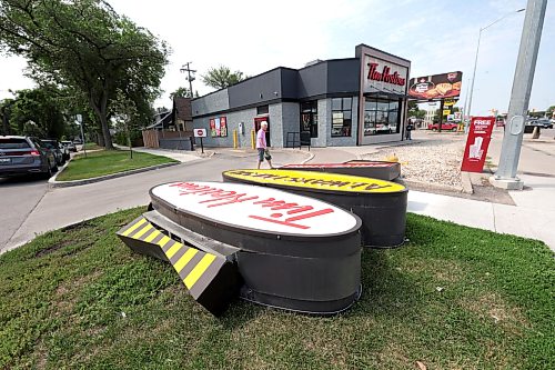 Ruth Bonneville / Free Press
Local Tim Horton’s Sign Down
Photo of the large, Tim Horton’s sign on Portage Avenue at 1146 Portage Ave. was blown down.
Story by Carol
July 30th, 2026