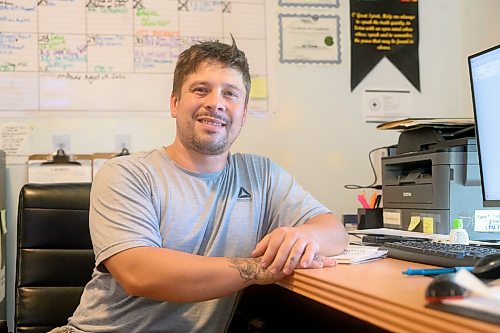 Mike Sudoma/Free Press
Matt Murray-Raske has been working as a house manager at Morberg House for the past 4 years
July 29, 2026