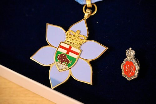 Mike Sudoma/Free Press
The order of Manitoba which St Boniface Street Links founder and executive director Marion Willis received in 2025
July 29, 2026