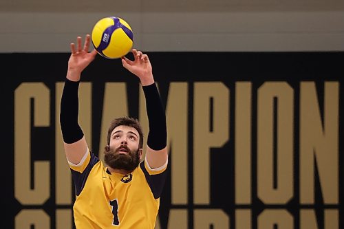 Former Brandon University Bobcats setter JJ Love has signed his second professional men's volleyball contract, this time with Nice Volley-Ball in France. (Tim Smith/The Brandon Sun)
