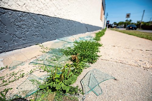 MIKAELA MACKENZIE / FREE PRESS
	
Boarded up broken windows at the Winnipeg Rahma Islamic Centre on Friday, July 31, 2026.

For Morgan story.
Free Press 2026