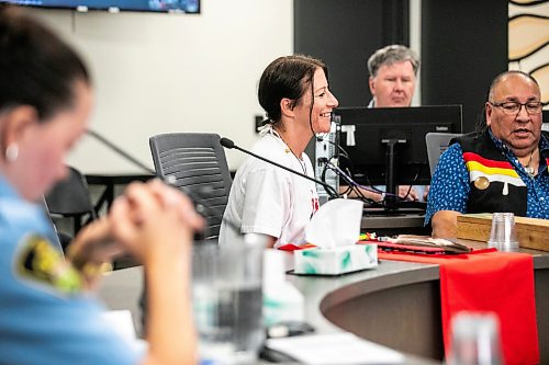 MIKAELA MACKENZIE / FREE PRESS
	
Sarah Cormier at her last court date at Ga naa na ga da waa ba dang, the Kenora Justice Centre,  on Wednesday, July 29, 2026.

For Dan story.
Free Press 2026