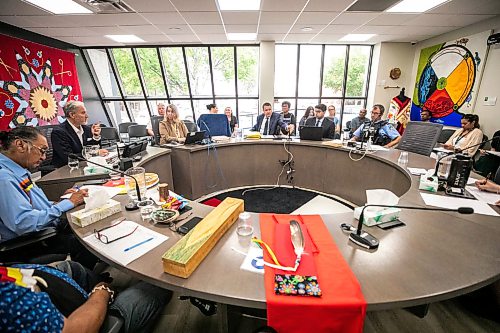 MIKAELA MACKENZIE / FREE PRESS
Court at Ga naa na ga da waa ba dang, the Kenora Justice Centre, on Wednesday, July 29, 2026.
For Dan story.
Free Press 2026