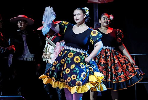 JOHN WOODS / FREE PRESS
Dancers perform at the Chilean Pavilion at the Convention Centre Monday, August 3, 2026.
reporter: standup
