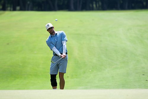 While Drew Jones can strike the golf ball as well as anyone in Manitoba, his short game has carried him through some big tournament rounds. (Thomas Friesen/The Brandon Sun)