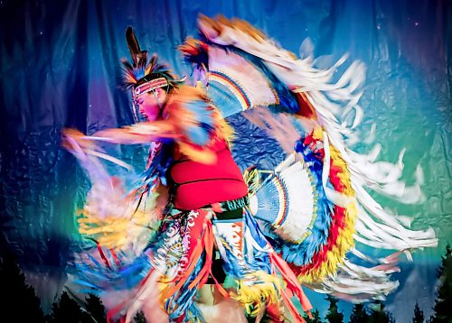 JOHN WOODS / FREE PRESS
Dancers perform at the First Nations Pavilion at the Convention Centre Sunday, August 2, 2026.
reporter: stand-up
