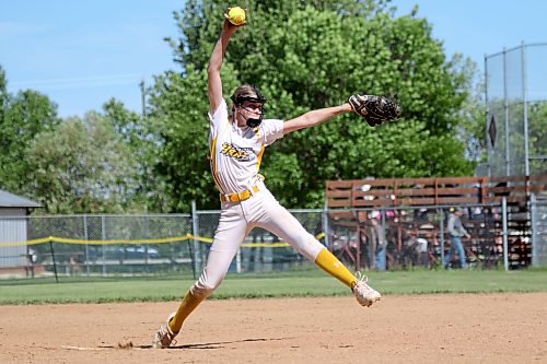 Bryelle Simard is part of a strong Westman Heat pitching staff heading to provincials this weekend. (Thomas Friesen/The Brandon Sun)