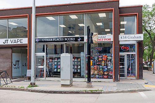MIKE DEAL / FREE PRESS
Didi Chanoch owner of Other Places books at 436 Graham Avenue.
Reporter: Ben Sigurdson
260805 - Wednesday, August 05, 2026.