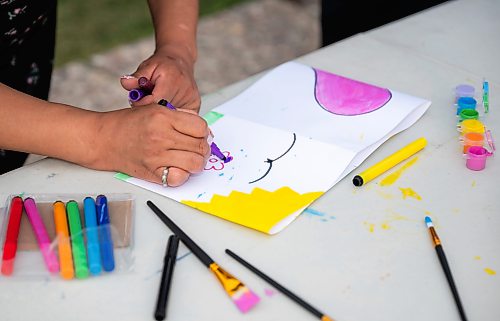 ROBERT LEE / FREE PRESS
Dozens gather at Winnipeg’s Memorial Park fountain to decorate paper lanterns for a Lanterns for Peace ceremony on Thursday, August 6, 2026, marking 81 years since the atomic bombings of Hiroshima and Nagasaki, which killed more than a quarter million people, mainly civilians.