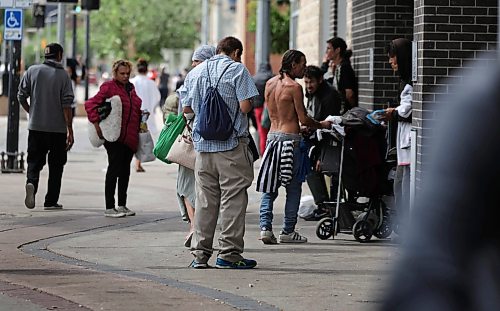 Ruth Bonneville / Free Press
LOCAL - Main Street scenes after drug enforcement
Reporters take walk along Main near Logan Ave., capturing what it’s like on the streets one day after the Winnipeg Police Service hold news conference on results of drug sweep last month.
Story on the mood of the community after June’s 10-day drug enforcement activities, and what are the next steps.
See story by Chris
Aug 7h,, 2026