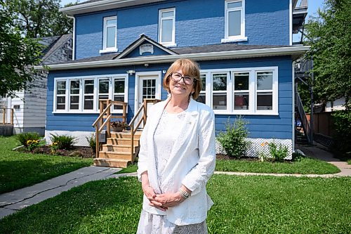 Mike Sudoma/Free Press
St Boniface Street Links Founder and Executive Director Marion Willis outside of Morberg House in St Boniface Wednesday afternoon
July 29, 2026


