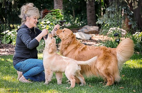 JOHN WOODS / FREE PRESS
Sandra Negrey and her dogs at her home Sunday, August 9, 2026.
reporter: jen