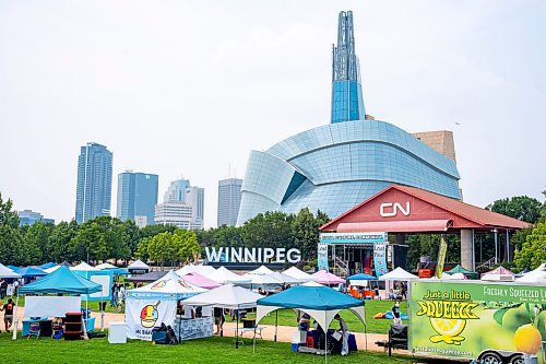 NIC ADAM / FREE PRESS
Winnipeg’s Streat Feast Festival at the Forks Friday afternoon.
240816 - Friday, August 16, 2024.

Reporter: ?