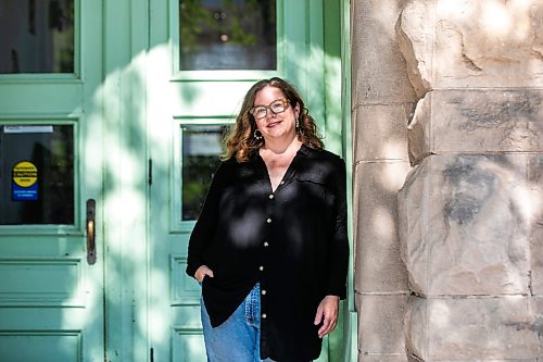 MIKAELA MACKENZIE / FREE PRESS
	
Laura Meuckon, Plume Winnipeg executive director, in the Exchange District on Monday, Aug. 10, 2026.

For Ben W story.
Free Press 2026