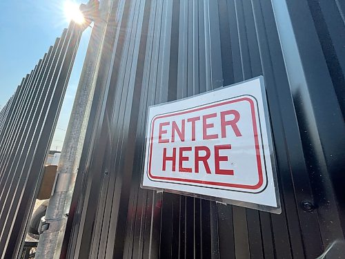MIKAELA MACKENZIE / FREE PRESS
The new supervised drug consumption site at 366 Henry Avenue.
260811 - Tuesday, August 11, 2026.