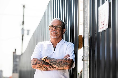 MIKAELA MACKENZIE / FREE PRESS
	
Joseph Fourre at the supervised consumption site opening at 366 Higgins on Tuesday, Aug. 11, 2026.

For Malak story.
Free Press 2026