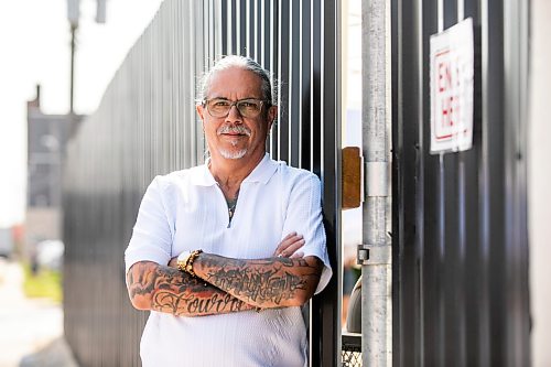 MIKAELA MACKENZIE / FREE PRESS
Joseph Fourre at the supervised consumption site opening at 366 Higgins on Tuesday, Aug. 11, 2026.
For Malak story.
Free Press 2026