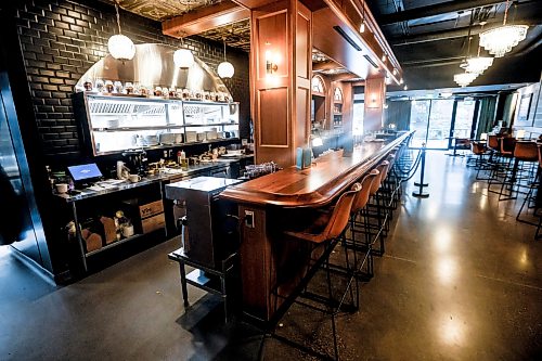 JOHN WOODS / FREE PRESS
The Highwater Bar and Eatery on Bannatyne Tuesday, August 11, 2026. True Hospitality has opened a couple of new ventures on Bannatyne.
reporter: eva