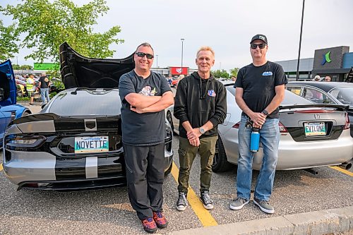 Mike Sudoma/Free Press
(Left to right) Car show participants Dason Wowk Mike Gordon and Llew Taylor have been in the car scene for years and have made Sunday night cruising a weekly get together
August 9, 2026


