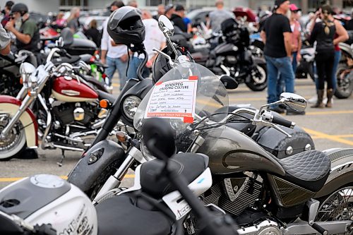 Mike Sudoma/Free Press
A wide variety of motorcycles on display at Winnipeg Cruise Culture car show Sunday night
August 9, 2026