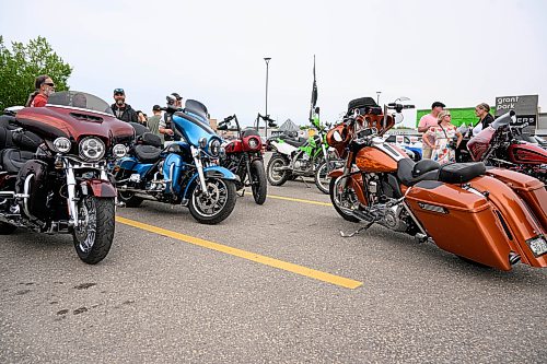 Mike Sudoma/Free Press
A wide variety of motorcycles on display at Winnipeg Cruise Culture car show Sunday night
August 9, 2026
