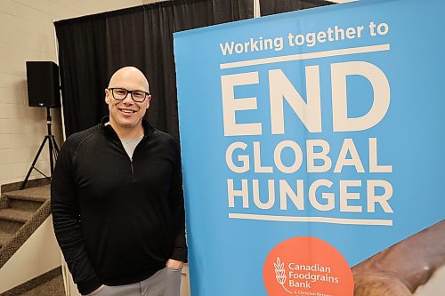 Dale Friesen, the regional representative for Manitoba and northwest Ontario at the Canada Foodgrains Bank, seen here in Brandon earlier this year, said the crops in Manitoba range between good, fair and quite good. (Connor McDowell/The Brandon Sun files)