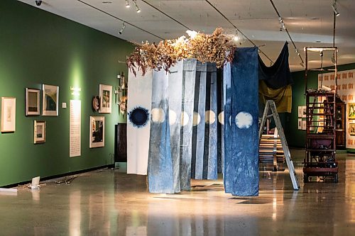 MIKAELA MACKENZIE / FREE PRESS
Artist Lourdes Stillճ work in the new exhibition Terra Cognita/Incognita at the Winnipeg Art Gallery-Qaumajuq on Thursday, Aug. 13, 2026.
For Jen story.
Free Press 2026