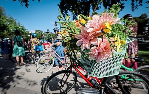 JOHN WOODS / FREE PRESS
Women participate in the Fancy Women Bike Ride at the Legislature grounds Sunday, August 16, 2026.
reporter: maggie