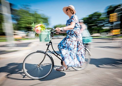 JOHN WOODS / FREE PRESS
Women participate in the Fancy Women Bike Ride at the Legislature grounds Sunday, August 16, 2026. 

reporter: maggie