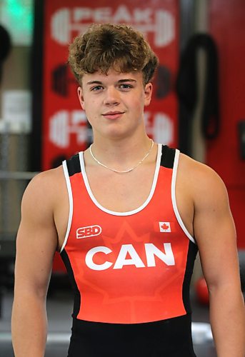 Orson Lecheminant of Brandon, shown at Peak Performance on Saturday in his Team Canada kit, will be competing at the Powerlifting World Championship in Sun City, South Africa starting Friday. (Perry Bergson/The Brandon Sun)
Aug. 15, 2026