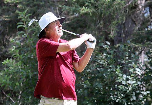 Chris Patrick shot 6-over 150 through two rounds of qualifying to win the Tamarack master's men's medal at Clear Lake Golf Course. (Thomas Friesen/The Brandon Sun)