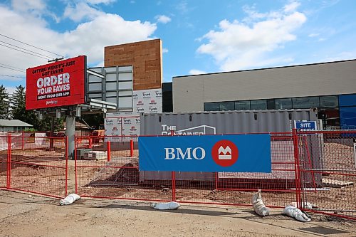 17082026
The under-construction BMO Bank of Montreal building on Park Avenue east of 18th Street in Brandon on Monday.
(Tim Smith/The Brandon Sun)