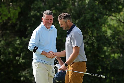 Kurt Martin returned after 13 years away from the Tamarack golf tournament and beat 2024 champion Chris Knoop in a playoff on Tuesday at Clear Lake Golf Course. (Thomas Friesen/The Brandon Sun)