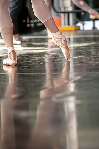 MIKAELA MACKENZIE / FREE PRESS
	
RWB company rehearsals with choreographer Houston Thomas take place at True North Square for Revealed, an open-air behind the scenes experience happening August 19th to 21st, on Wednesday, Aug. 19, 2026.

Standup.
Free Press 2026