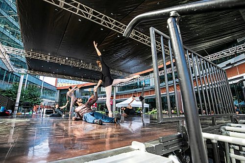 MIKAELA MACKENZIE / FREE PRESS
RWB company rehearsals with choreographer Houston Thomas take place at True North Square for Revealed, an open-air behind the scenes experience happening August 19th to 21st, on Wednesday, Aug. 19, 2026.
Standup.
Free Press 2026