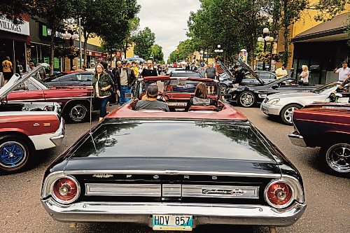 Rad rods, classic cars, modern mods and other cruisers line Rosser Avenue for Cruise Night in Downtown Brandon. The next Thursday Cruise Night is slated for Sept. 4. (Brandon Sun files)