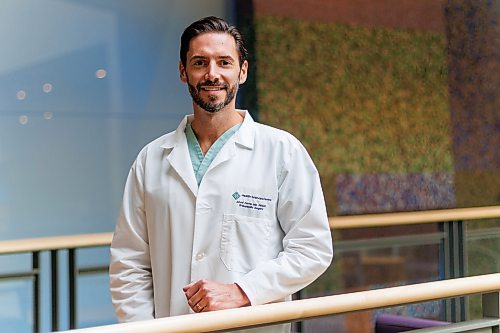 MIKE DEAL / FREE PRESS
Dr. David Perrin is Manitoba's first and only orthopaedic oncologist, specializing in sarcoma.
Reporter: Jen Zoratti 
260820 - Thursday, August 20, 2026.
