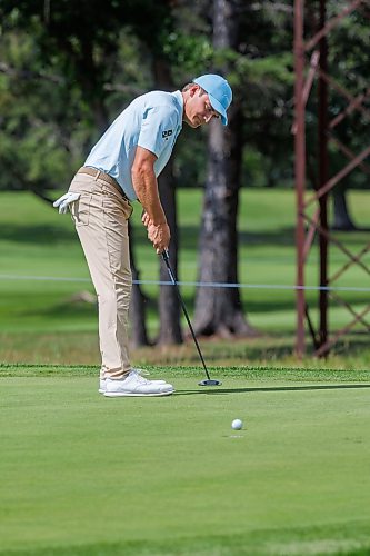 MIKE DEAL / FREE PRESS
Winnipeg golfer, Braxton Kuntz, on the first hole at Elmhurst Golf and Country Club on the first day of the Manitoba Open which will run through to August 23rd.
Reporter: Mike McIntyre
260820 - Thursday, August 20, 2026.